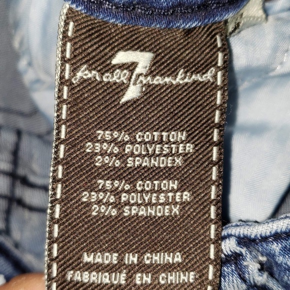 Seven 7 toddler girl jeans size 4 - Picture 6 of 7